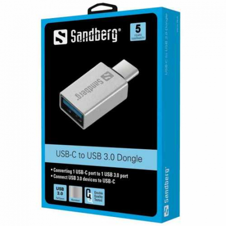 Adaptor USB-C - USB 3.0 Sandberg 136-24 [1]