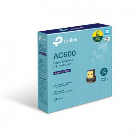 Adaptor wireless TP-LINK Archer T2U Nano AC600 [2]
