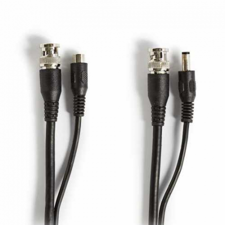 Cablu BNC - DC Nedis, RG59, 30m, conectori preasamblati [0]