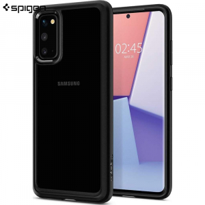 Carcasa Pentru Samsung Galaxy S20 Spigen Ultra Hybrid, Negru [0]