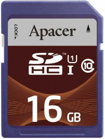 Card SDHC UHS-I 16GB clasa10 , Apacer [1]