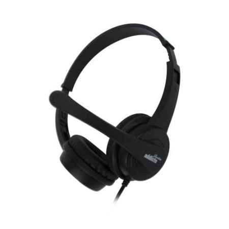 Casti audio NGS VOX505, microfon, 1.8m, USB, negru [2]