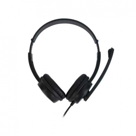 Casti audio NGS VOX505, microfon, 1.8m, USB, negru [1]