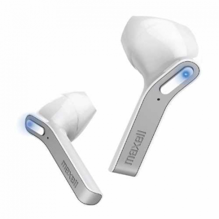 Casti Bluetooth In-Ear, incarcare wireless, alb, Dynamic, Maxell [0]