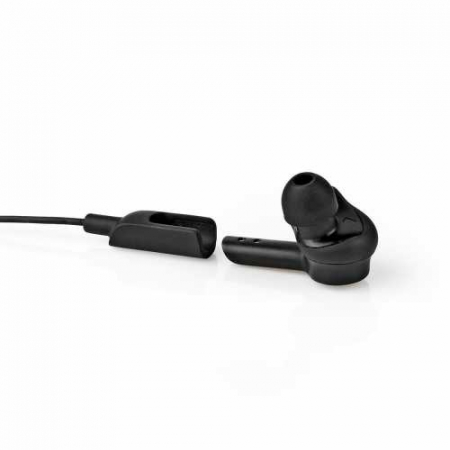 Casti Bluetooth In-Ear Nedis, redare pana la 3.5 ore, carcasa de incarcare, negru [10]