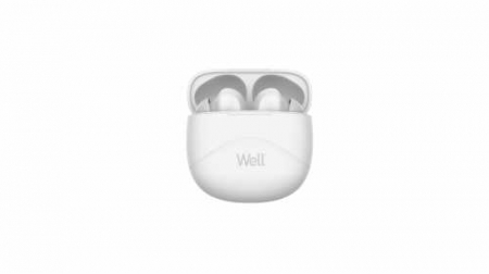 Casti Bluetooth TWS in-ear Well Ghost alb [3]