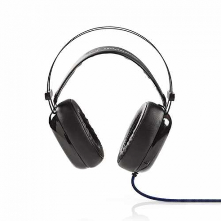 Casti Gaming Over-ear, microfon, conectori jack 3.5mm,USB, Nedis [0]