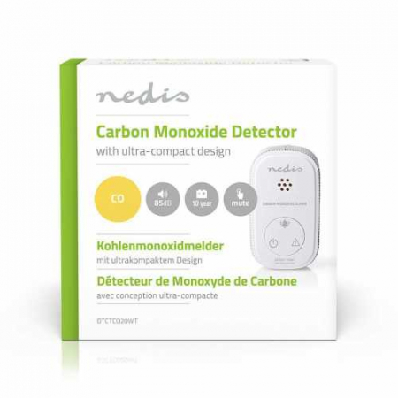 Detector monoxid de carbon Nedis, 85dB [7]