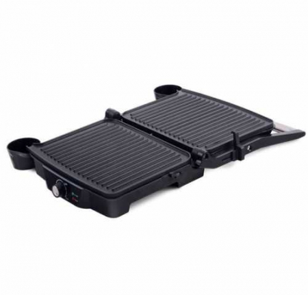 Grill electric Life Grill Time, placi antiaderente 29.7 x 23.5 cm, 2000W [3]