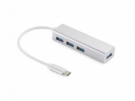 Hub USB-C - 3x USB 3.0 Sandberg SAVER, aluminiu [0]