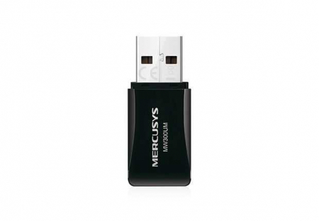 Mini Adaptor USB Wireless N 300Mbps, Mercusys [1]