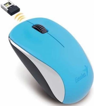 Mouse wireless Genius NX-7000, 1200 DPI, USB, albastru [0]