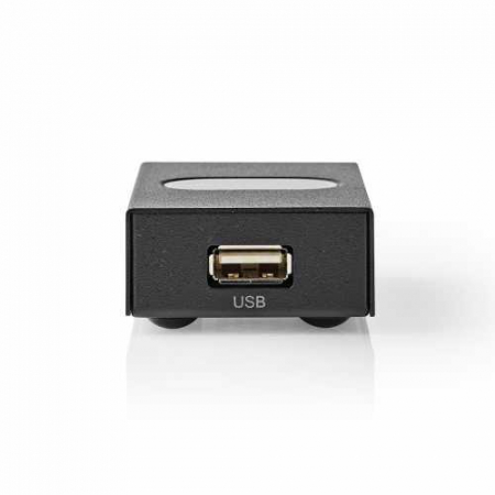 Switch USB 2 porturi negru Nedis [1]