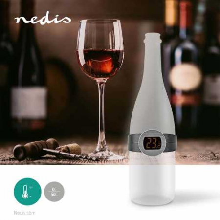 Termometru digital pentru vin Nedis, 0 - 50 °C [2]