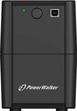 UPS line interactiv 650VA/360W, iesire 2xShuko, baterie 12V/7Ah Powerwalker [2]