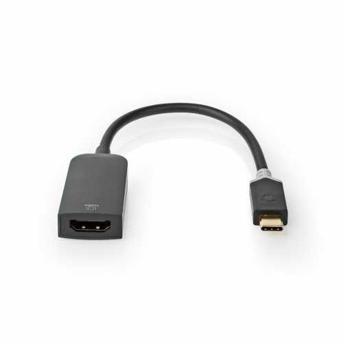 Adaptor USB-C tata - HDMI mama Nedis, 0.2 m, antracit