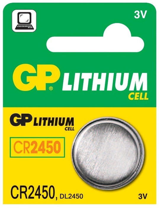 Baterie buton litiu GP 3V 24.5X5 1buc blister