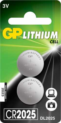 Baterie buton litiu GP 3V 2buc blister