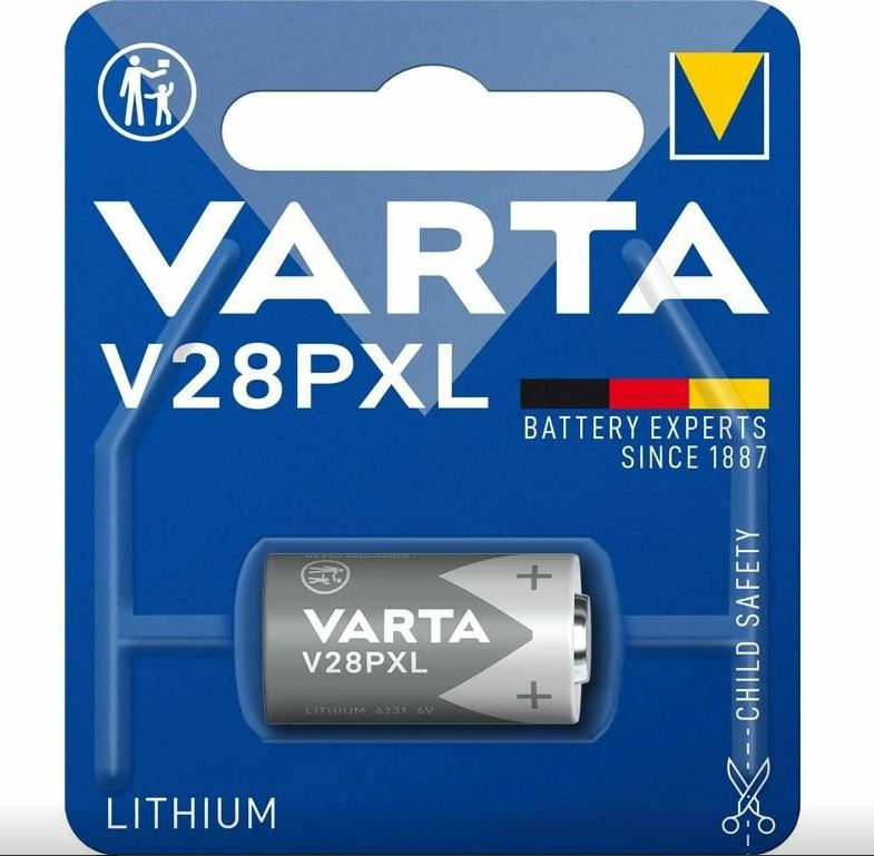 Baterie cu oxid de argint, 6V, 170mAh, V28PXL Varta