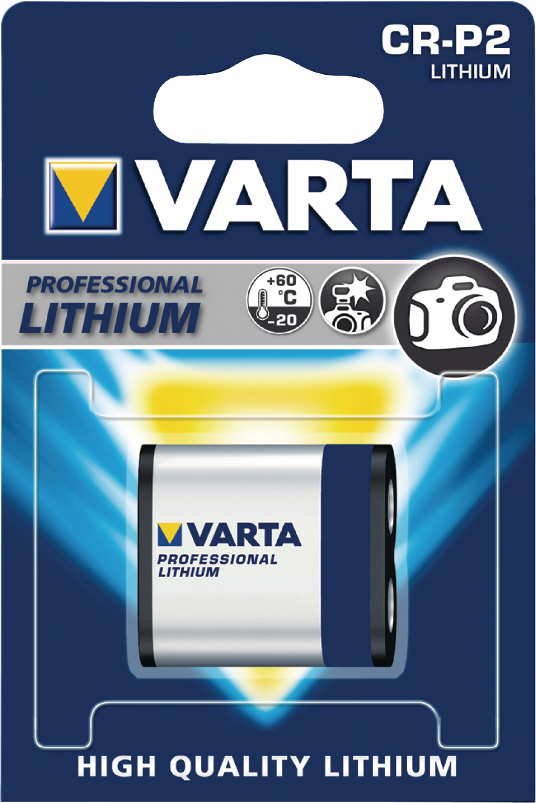 Baterie litiu 6V 1.6Ah CR-P2 Varta