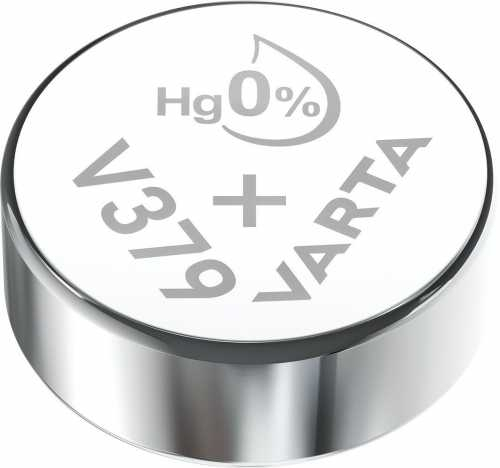 Baterie pentru ceas, 1.55V, 12mAh, oxid de argint, V379 SR63 Varta