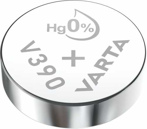 Baterie pentru ceas, 1.55V, 85mAh, oxid de argint, V390 SR54 Varta