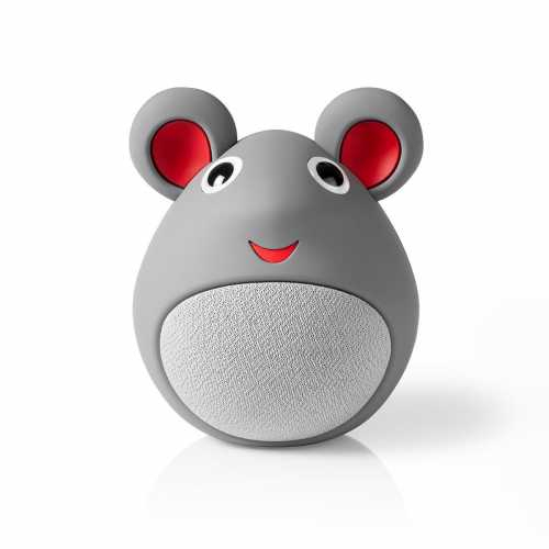 Boxa portabila Nedis, Bluetooth, Redare pana la 3 ore, Hands-free, Melody Mouse