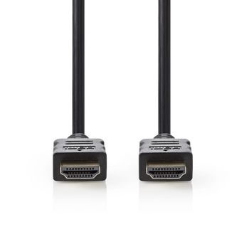 Cablu de mare viteza HDMI - HDMI Nedis functie Ethernet 5m negru