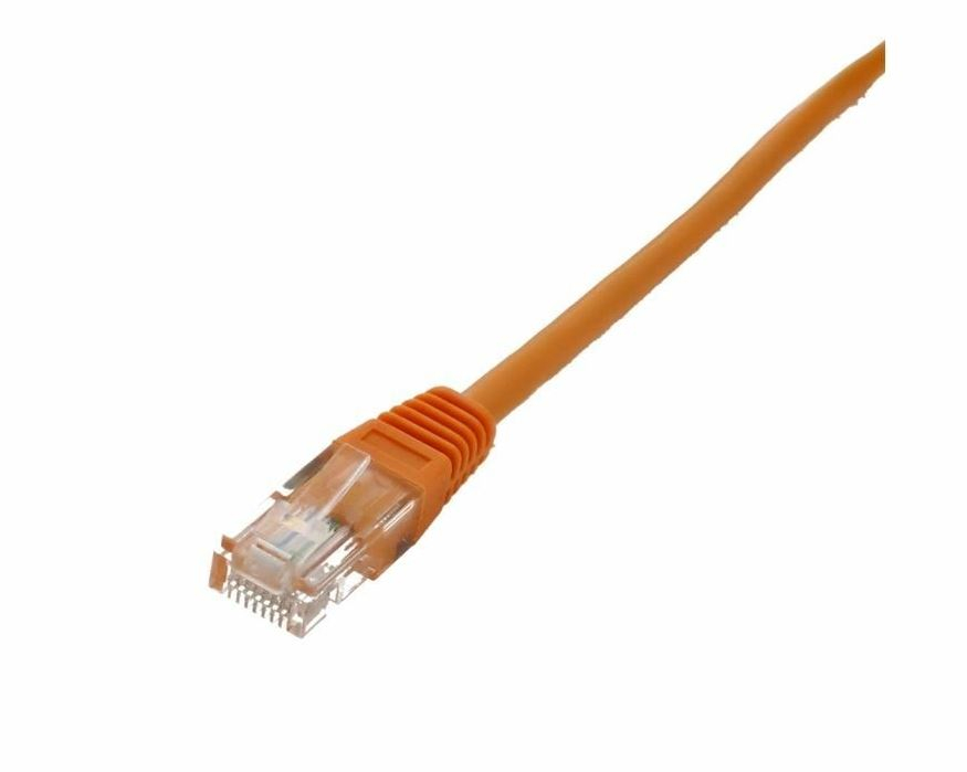 Cablu de retea U UTP Well, cat5e, patch cord, 1m, portocaliu