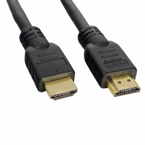Cablu HDMI cu ethernet tata - tata aurit 20m