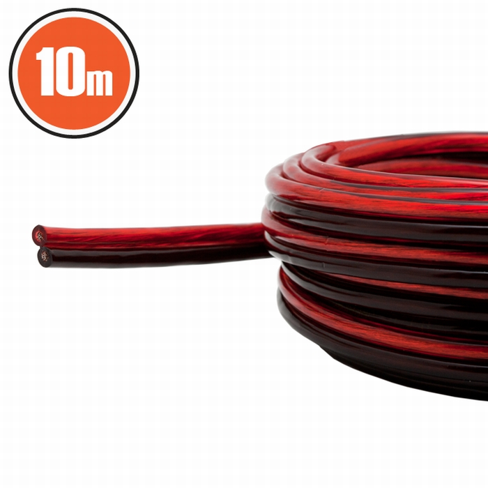 Cablu pt. difuzoar 2x0,5mm 10m