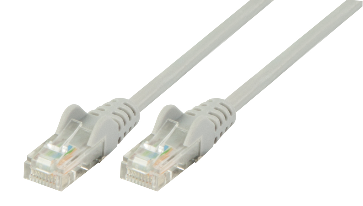 Cablu UTP Valueline, cat5e, patch cord, 5m, gri