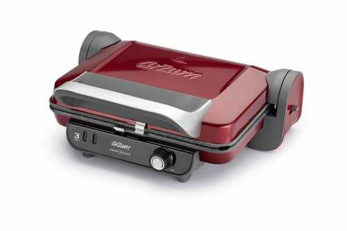 Grill electric Arzum AR2006, Panini, Sandwich Maker, 1800W, rosu