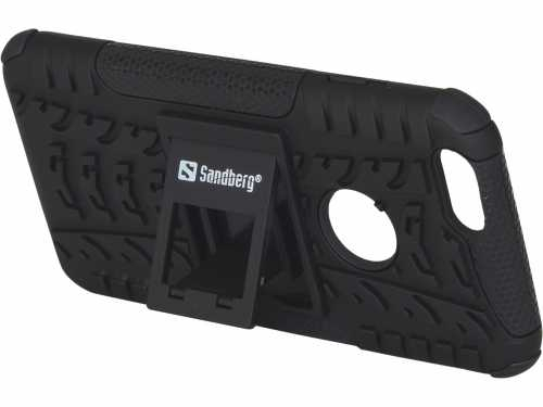 Husa de protectie cu stativ Sandberg 406-44 pentru Galaxy S9 Plus, negru