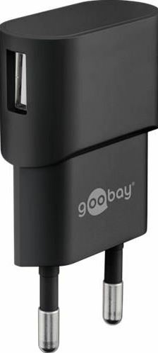 Incarcator retea Goobay, 1x USB-A 1A, negru
