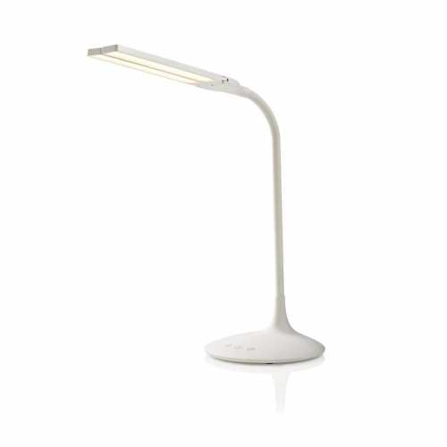 Lampa de birou led Nedis, control tactil, 3 moduri de lumina, baterie reincarcabila, 280 lm