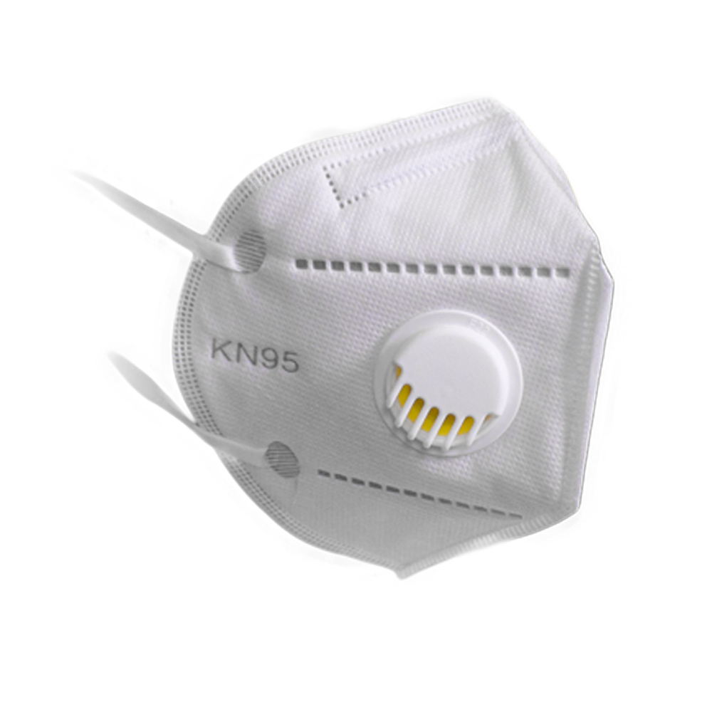 Masca de protectie KN95 FFP2 cu 5 straturi si valva