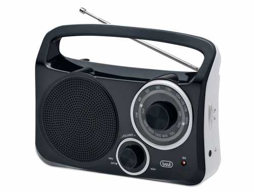 Radio portabil AM FM Dual Band, RA 762, negru, Trevi
