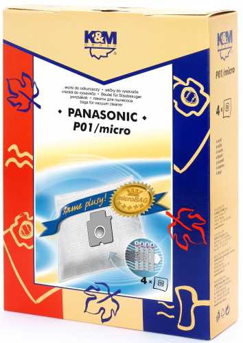 Sac aspirator Panasonic C-2E, sintetic, 4X saci, KM