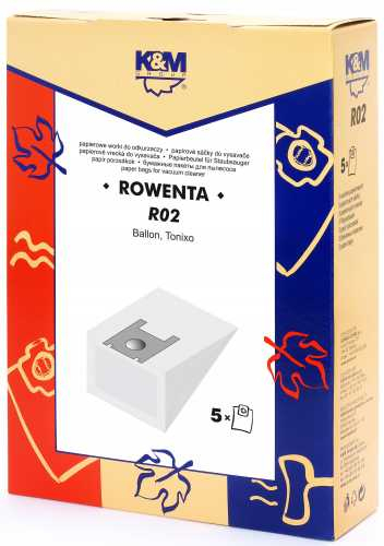 Sac aspirator Rowenta ZR455, hartie, 5X saci, KM