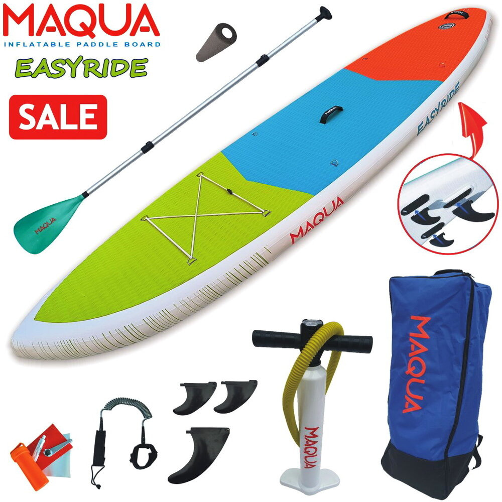 Set placa gonflabila paddleboard SUP MAQUA EASYRIDE 10 4 2023