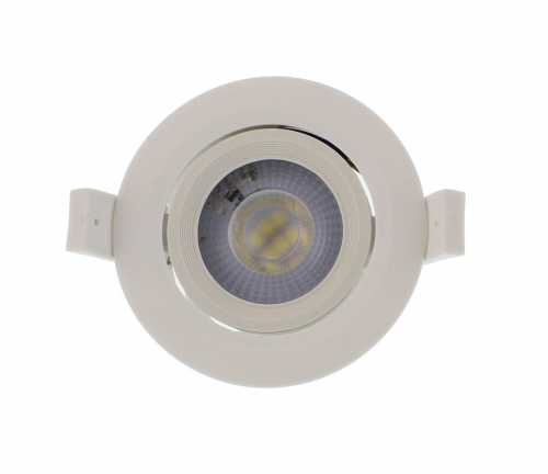 Spot LED incastrabil rotund mobil 5W 75mm 6500K, Well