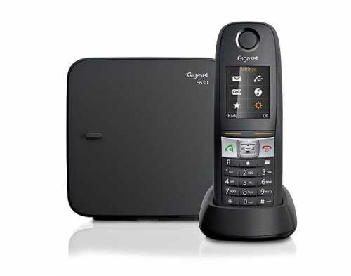 Telefon fara fir DECT Gigaset E630 negru