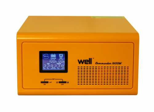 UPS centrale termice Commander Well 230V 1600W, portocaliu