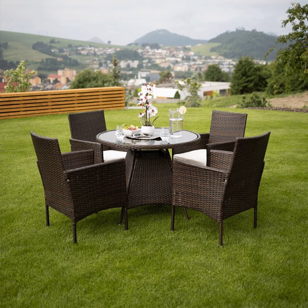 Set de gradina 5 piese tehno-rattan RANDEL [3]
