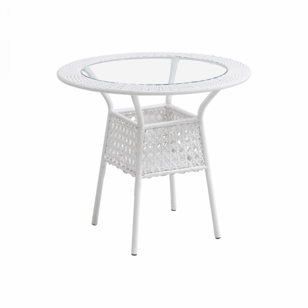 Set de gradina masa 4 scaune alb KOVEN [4]
