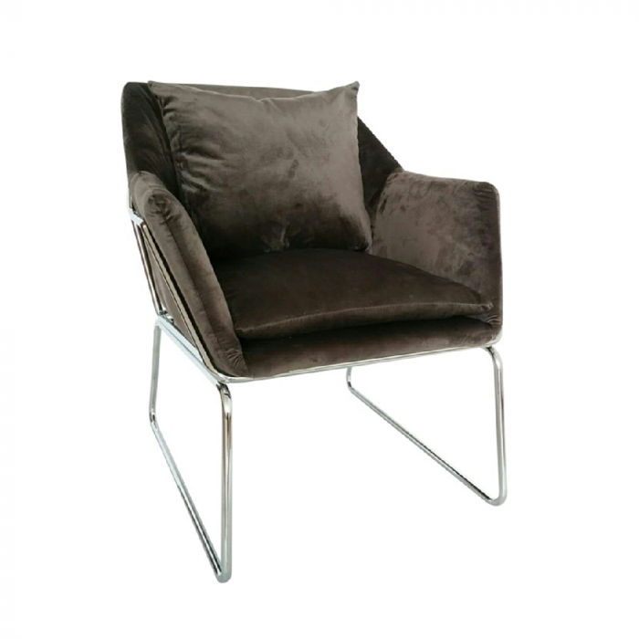 Fotoliu design velvet KADAR [2]