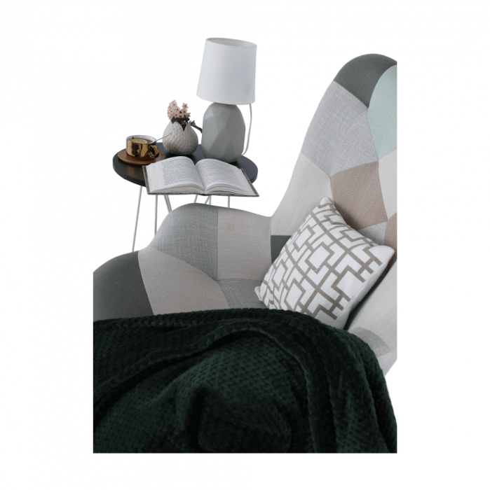 Fotoliu balansoar patchwork GERON [11]