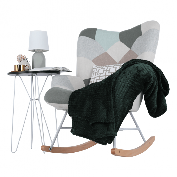 Fotoliu balansoar patchwork GERON [8]