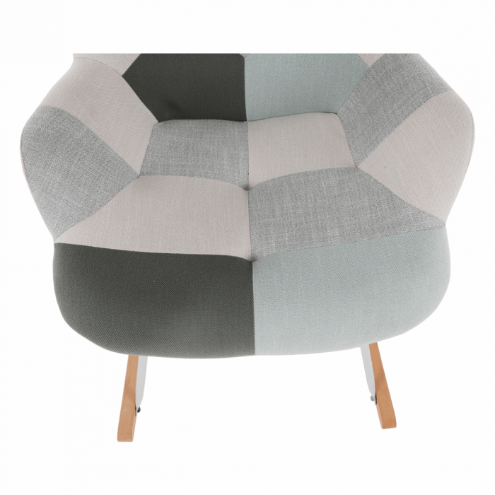 Fotoliu balansoar patchwork GERON [19]